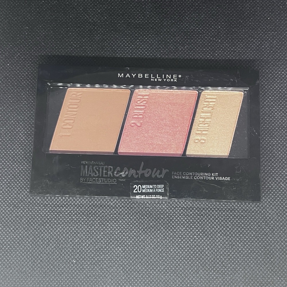 MAYBELLINE Master Face CONTOURING Kit #20 MEDIUM TO DEEP Still Sealed